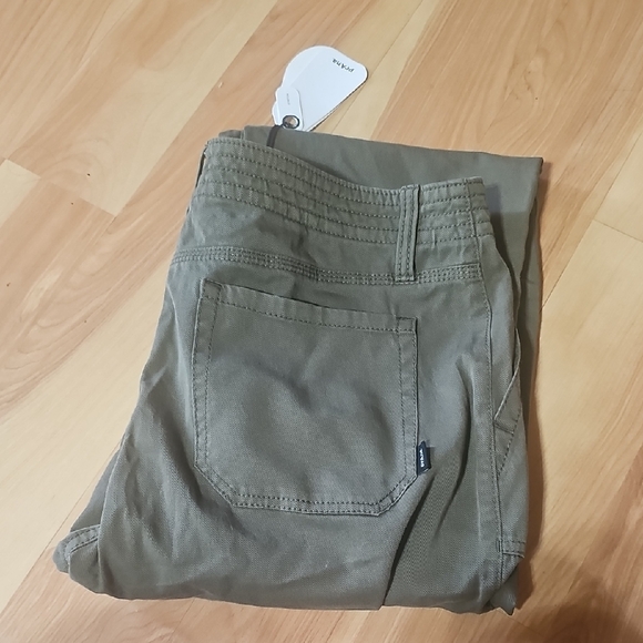 Prana Green Straight Leg Jeans Casual Style - Picture 4 of 4